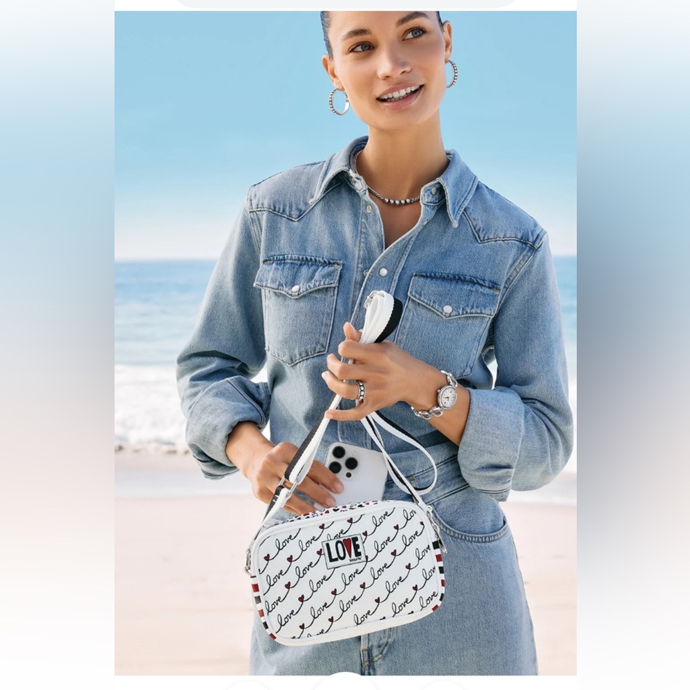 Brighton Love Scroll Crossbody Bag - Picture 2 of 11
